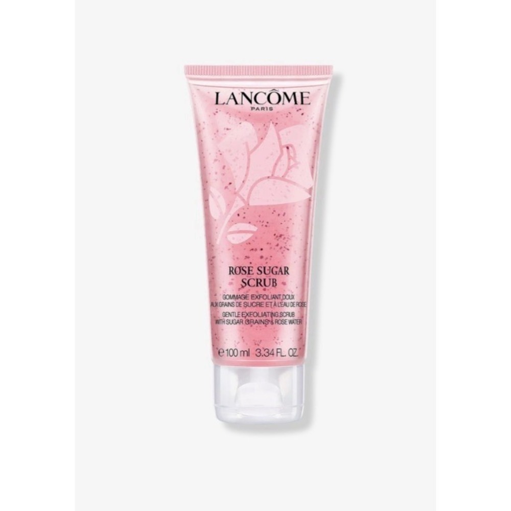 Lancome Rose Sugar Scrub Gentle Exfoliating Face Scrub 3.34oz 100ml New Sealed